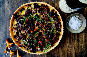 Forest pie with Mushrooms _ Red onions jpeg